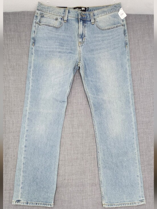 RSQ Other - RSQ New York Slim Straight Light Wash Denim Jeans NWT 34 × 30